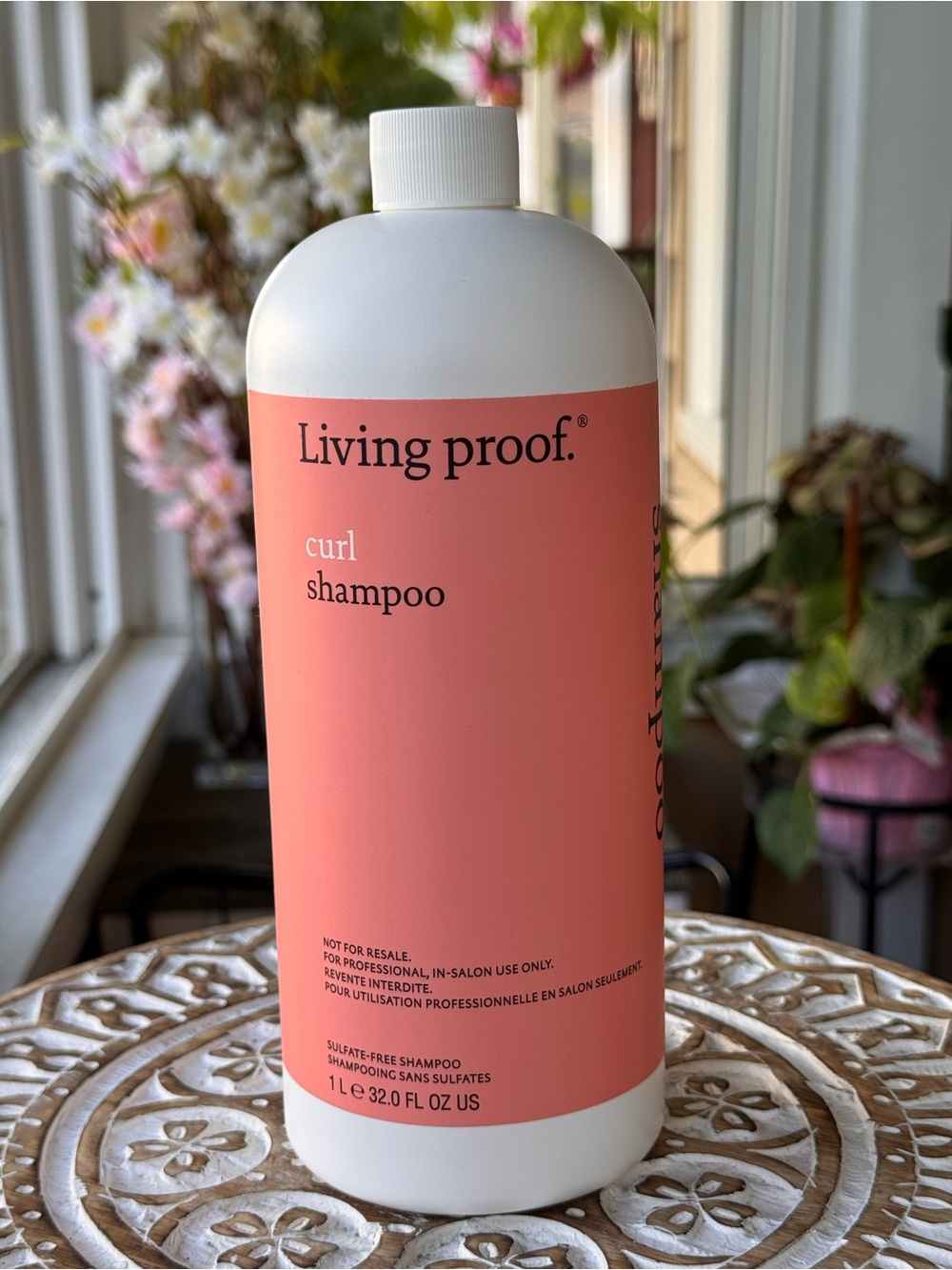 Living Proof Curl Shampoo Professional Size 1L 32 oz Sulfate Free